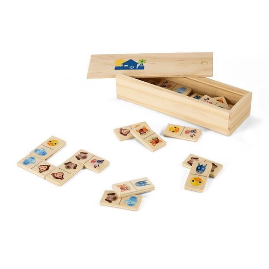 DOMIN. Игра в домино из дерева