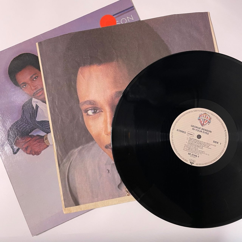 Винтажная виниловая пластинка LP George Benson In Your Eyes (Германия 1983)