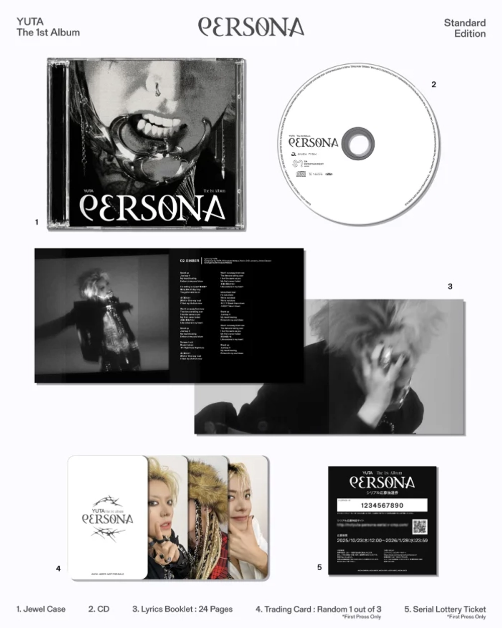 Альбом YUTA - PERSONA [Standart Edition ver.]