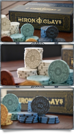 Набор фишек Iron Clays 200. Предзаказ