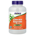 NOW Foods, Cascara Sagrada, 450 мг, 250 растительных капсул