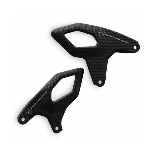 96982091AA DUCATI CARBON HEEL GUARDS (P V2, SF V2)