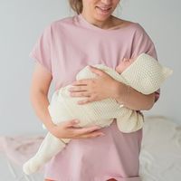 Костюм рельефной вязки "Ваниль" 0+