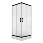 Душевое ограждение Triton Фикс-Блэк-Вельвет 90х90