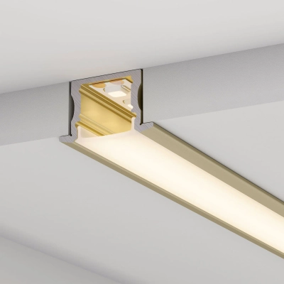 Профиль ARH-LINE-2315-F-2000 ANOD GOLD (Arlight, Алюминий)