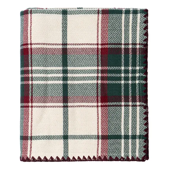 Скатерть Шотландская клетка из коллекции new year essential, 180x180см