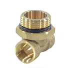 Тройник коллекторный латунь 1"х1/2"х1/2" Апогей 340001