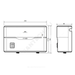 Водонагреватель электрический проточный LIBERTY 5 KW SHOWER душ Atmor 3520244