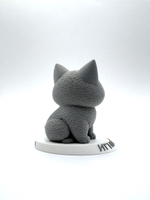 Игнорирую. Фигурка кота серии "Мемурчик" на подставке, мем-сувенир для рабочего стола, подарок коллеге