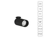 Светодиодная подсветка для витрин и полок Arte Lamp PRESTO A6181PL-1BK