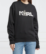 тощие иконик animal sweat Karl Lagerfeld - черный(220W1882)