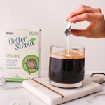 NOW Foods, Органическая продукция, BetterStevia, Некалорийный подсластитель, 75 пакетиков, 2,65 унции (75 г)
