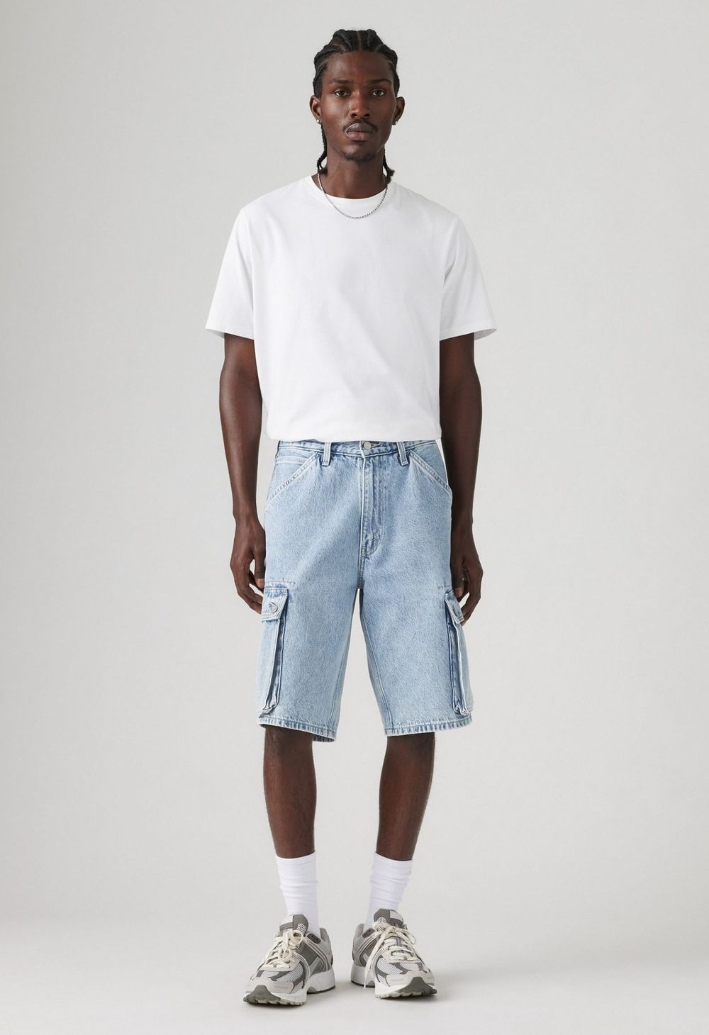 Шорты джинсовые мужские LEVI'S 478 BAGGY CARGO SHORTS