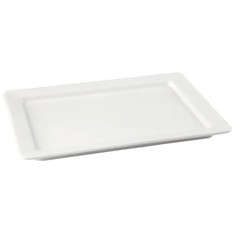 Гастроемкость 1/2 h20 мм фарфор 325*265*20 мм 1,2 л белая P.L. Proff Cuisine