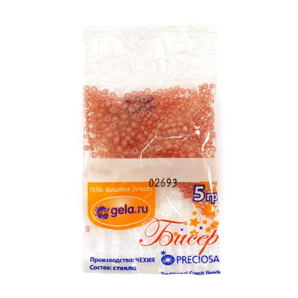 Бисер Preciosa 10/0, 50 г (10 шт по 5 г), цв.02693