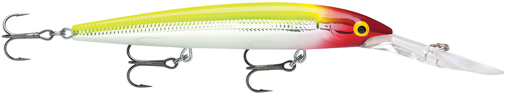 Воблер RAPALA Downdeep Husky Jerk 14 /CLN /суспендер/ 4,4-5,5м, 14см, 23гр.
