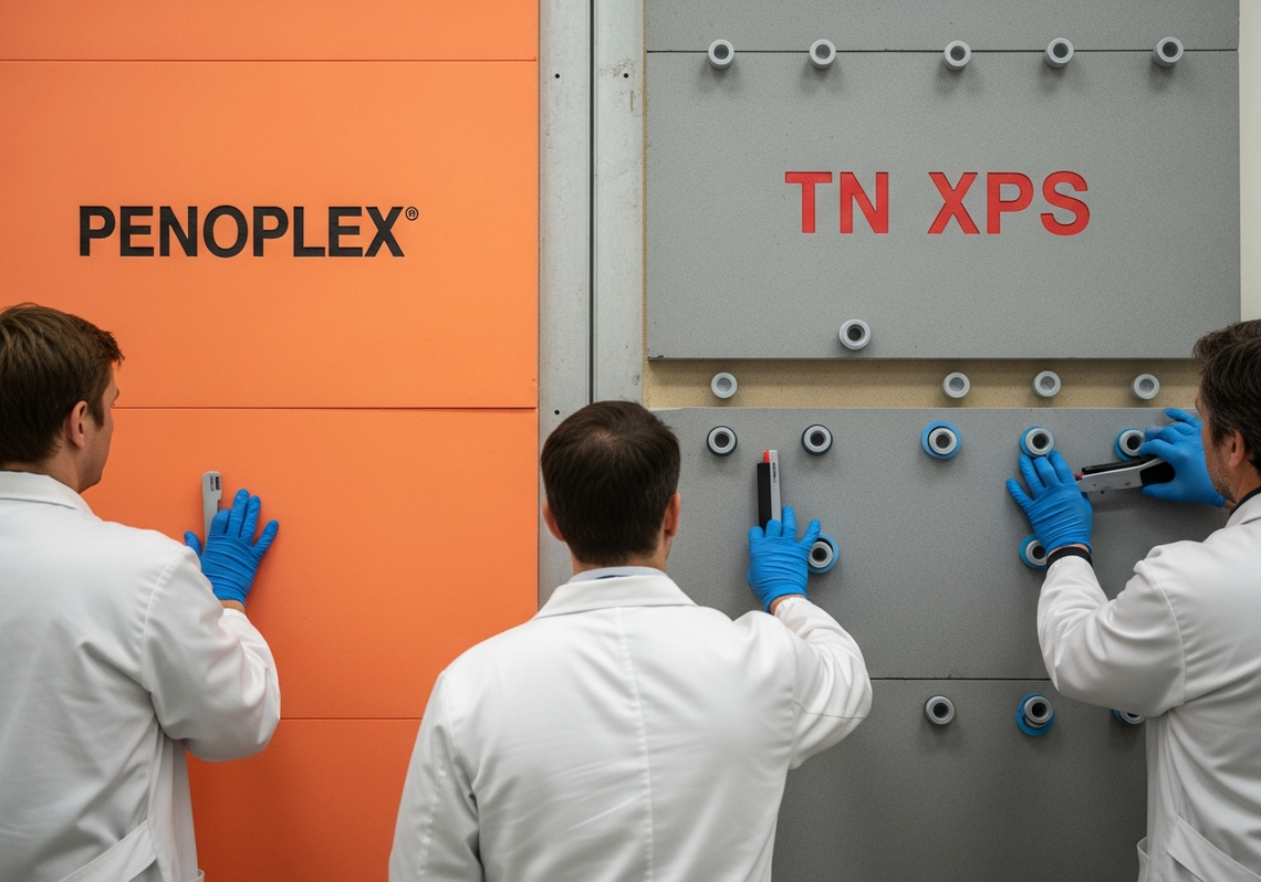 На что и как правильно крепить экструзионный пенополистирол (XPS) — Пеноплэкс или Технониколь