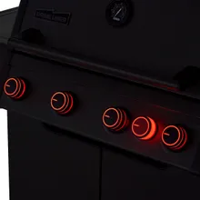 Газовый гриль Primeliner Weekend 4, 6 горелок, чёрный
