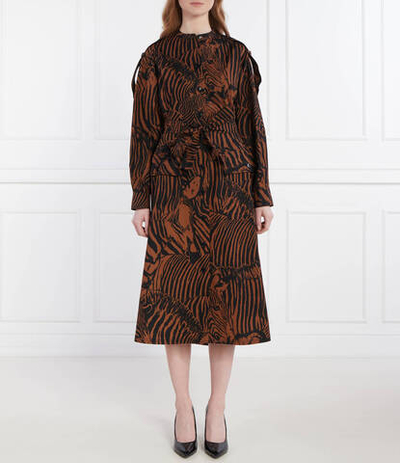 Платье с ремешком UNIONE Weekend MaxMara - коричневый(152211526)