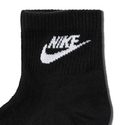 Теннисные носки Nike Everyday Elevated Ankle 3P - black