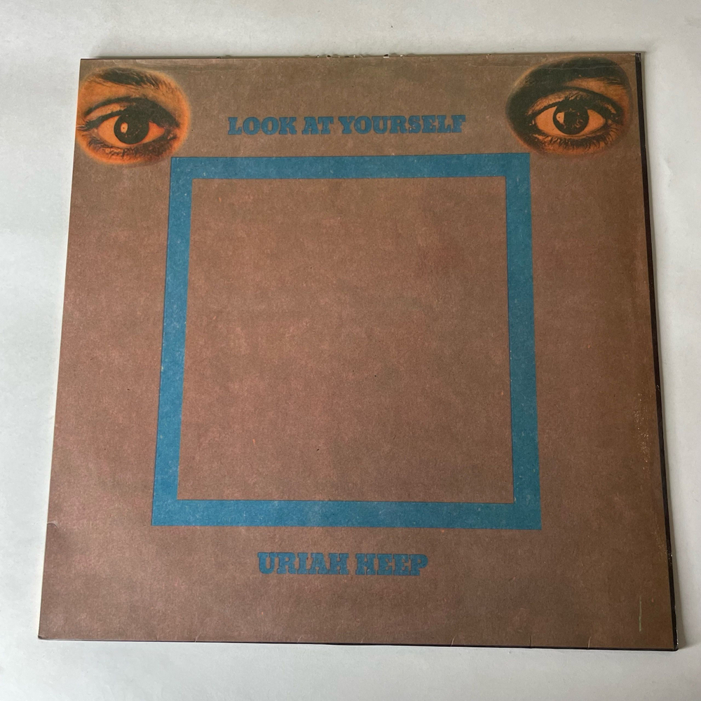 Винтажная виниловая пластинка LP Uriah Heep Look At Yourself (Россия 1992)