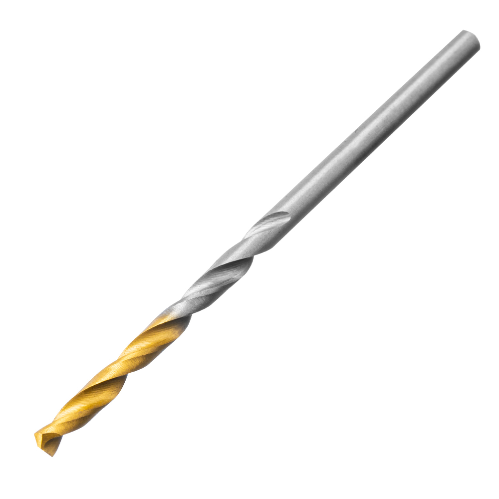 Набор сверл по металлу, 1-13 мм, Р6М5-TiN, Golden Tip, 25 шт Denzel