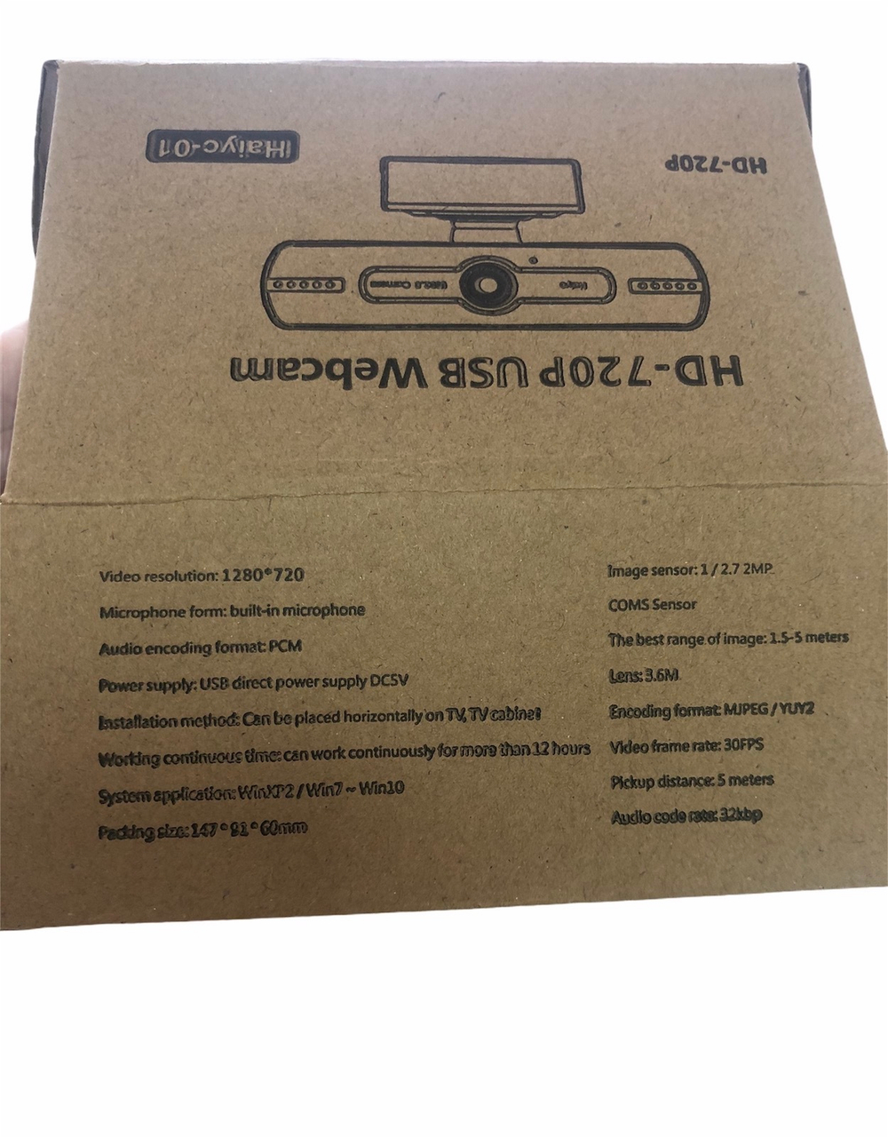 Веб-камера Haiyc-01 HD-720P USB