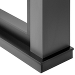 Каминокомплект: Очаг Electrolux Infinity EFP/P-1600ULS N, портал Canto Long графит, черный НС-1722876