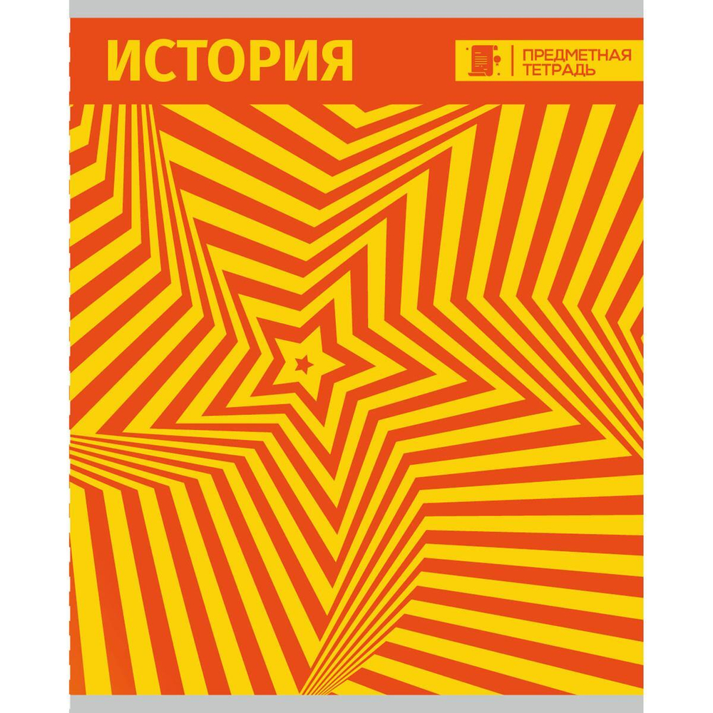 Тетрадь предметная А5 История 40л клетка "Абстракция Грин" (Академия Групп)
