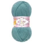 Пряжа Alize (Ализе) Cotton Gold / уп.5 мот. по 100 г, 330м, 156 синее море