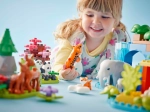 Конструктор LEGO Duplo 10446 Семейства диких животных 3в1