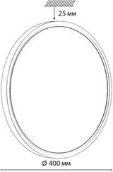 Настенно-потолочный светильник Alfa White 7659/32L Sonex
