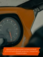 Шлем модуляр CKX TRANZ с 2мя визорами, подогрев(orangeXS)