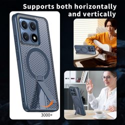 Прозрачный чехол Mesh Pro Magnetic Case для Xiaomi 14T Pro