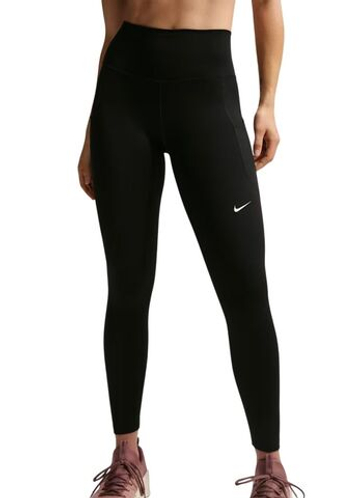 Женские леггинсы Nike Dri-Fit One 7/8 High-Rise - black/white