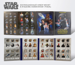 Набор "Star Wars". 24 Цветные монеты 1 рубль в альбоме