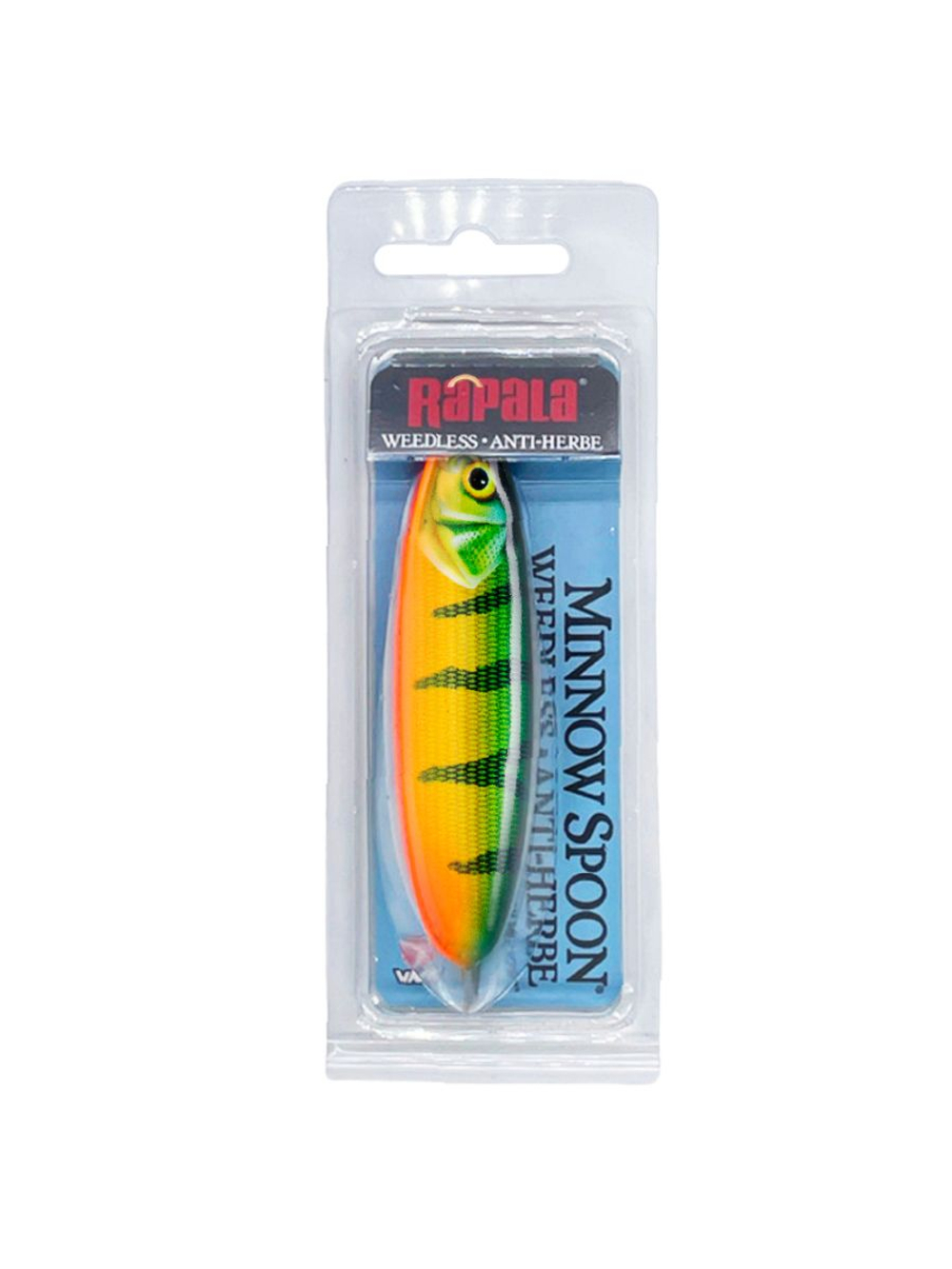 Блесна-незацепляйка рыболовная Rapala Minnow Spoon 07, 7 см, 15 г, ATPE