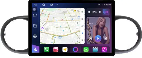 Магнитола для Toyota Corolla Rumion 2007-2016 - FarCar GX877 монитор 13" 2K QLED на Android 14, S500+TS20, Быстрейшая,  CarPlay, 4G SIM-слот