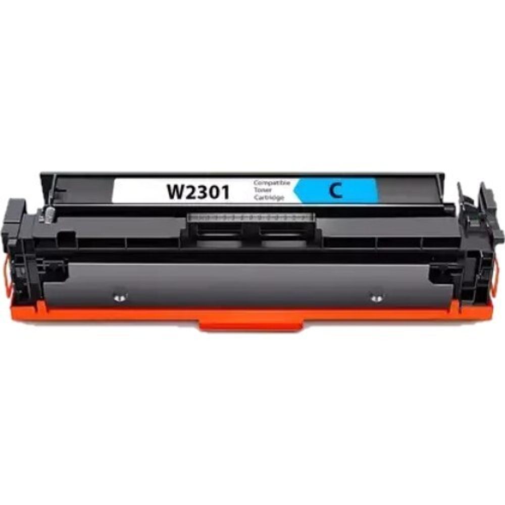 Картридж UNITON, аналог HP W2301A (230A) для Color LJ Pro 4203/4303 (1.8K) голубой, без Чипа