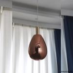 Светильник подвесной Crystal Lux GAUDI SP4W LED COPPER 1882/204