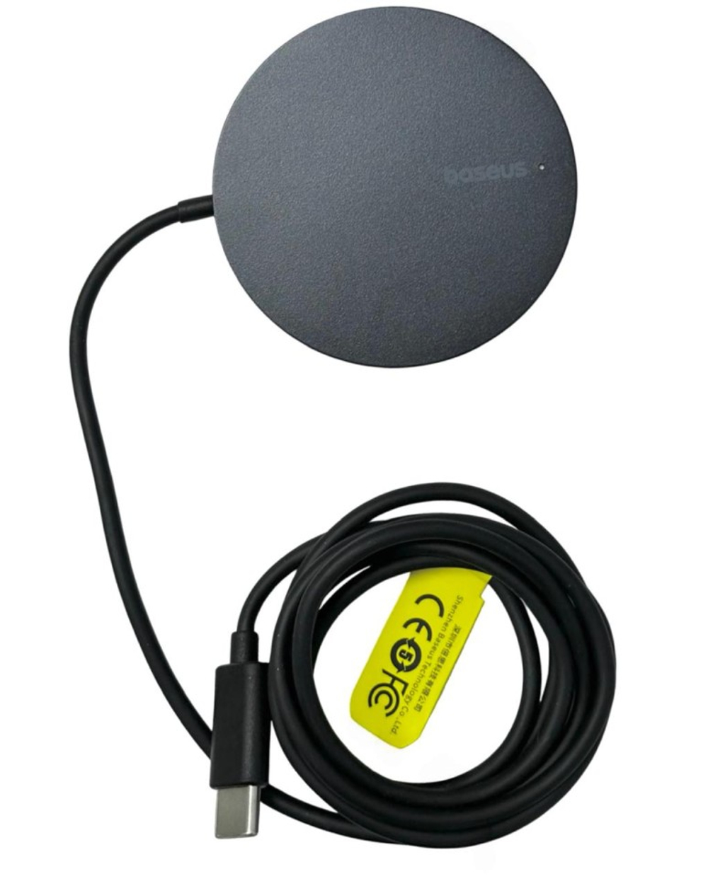 Беспроводное зарядное устройство Baseus Simple Mini 3 Magnetic Wireless 15W CCJJ040001 черное