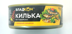 Консервы Владкон Килька обжаренная с овощами по-гавайски в томатном соусе, 240 г