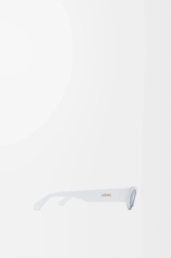 Loewe Солнцезащитные очки Flash Slim Cat-EyeLo, белый