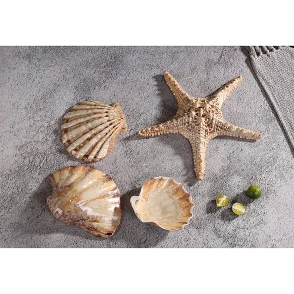 Блюдо для подачи 13*12 см h3 см 50 мл емкость для закусок Pearl Shell Frutti di Mare P.L. [1]