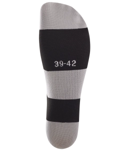 Гетры футбольные CAMP BASIC SOCKS, черный/серый/белый