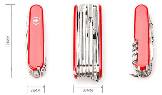 Нож Victorinox Мод. SwissChamp (91 мм) - 33 функции