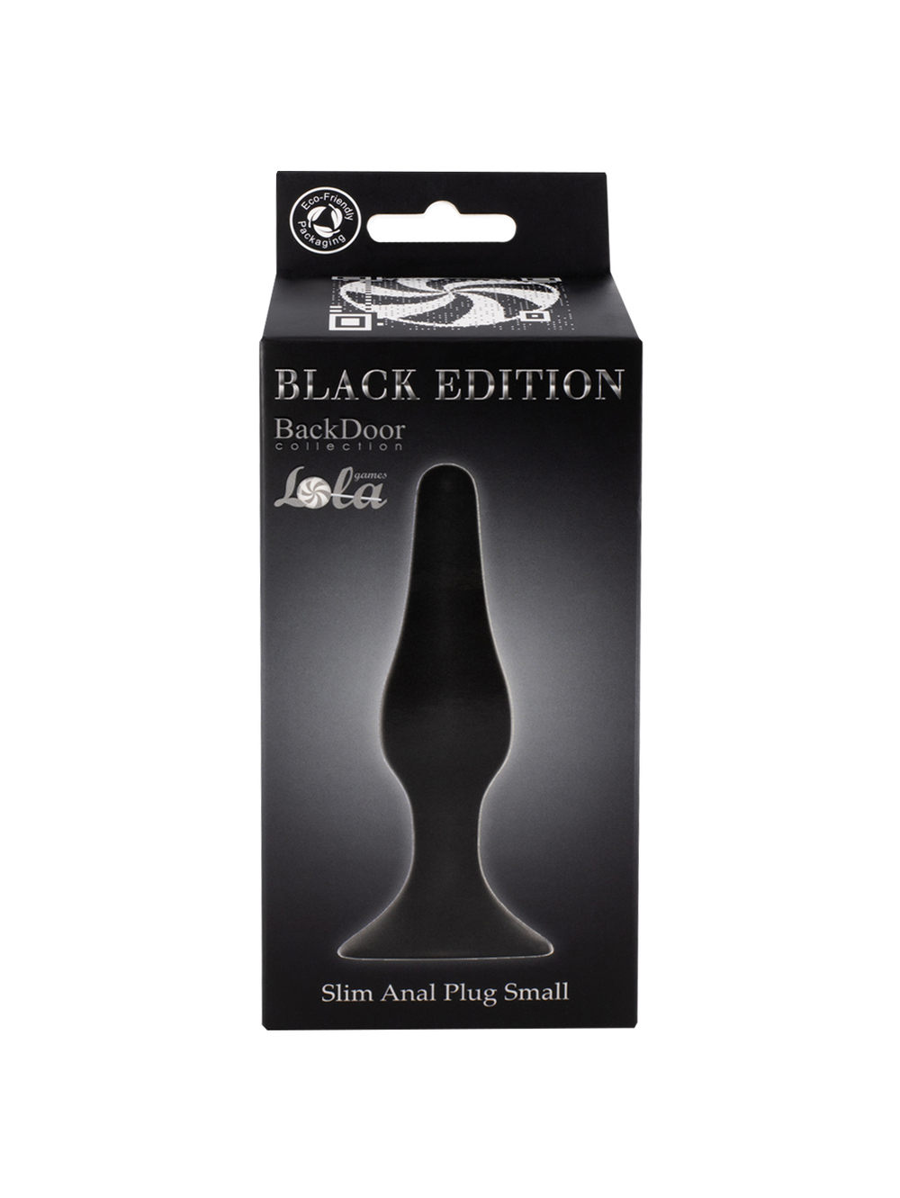 Анальная пробка Slim Anal Plug Small Black 4207-01Lola