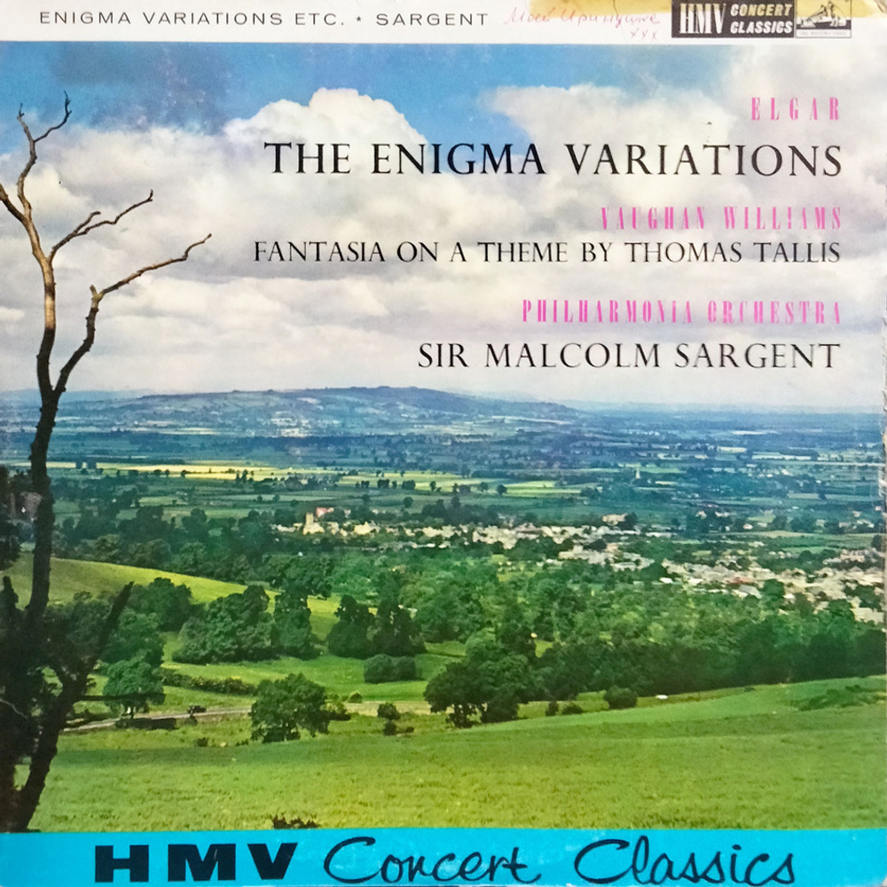 Elgar / The Enigma Variations - Fantasia On A Theme By Thomas Tallis (LP)