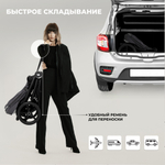 Коляска 2в1 Sweet Baby Stella Dark Grey