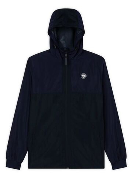 Мужская теннисная куртка Roland Garros Terence Wind Breaker — navy